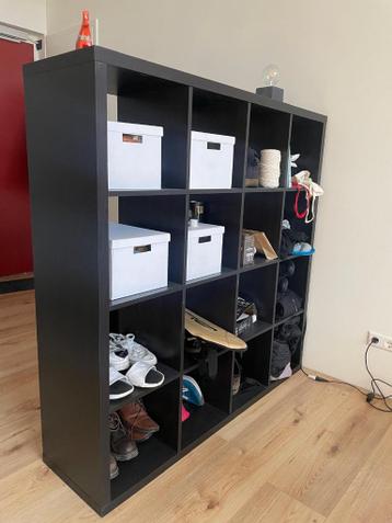 KALLAX kast (147x147), Boekenkast (80x28x202), Ladekast (3 l - afbeelding 1 KALLAX kast (147x147), Boekenkast (80x28x202), Ladekast (3 l - afbeelding 1