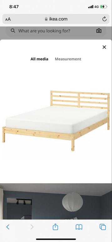 Ikea bedframe 160x200 - afbeelding 2 Ikea bedframe 160x200 - afbeelding 2