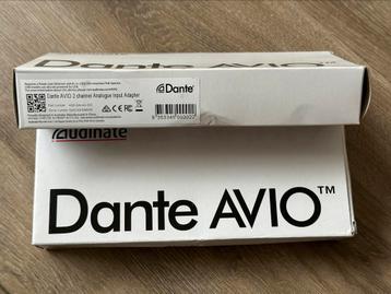 (Nieuwe) Dante Avio Analog Input 2x0 XLR - Dante adapter