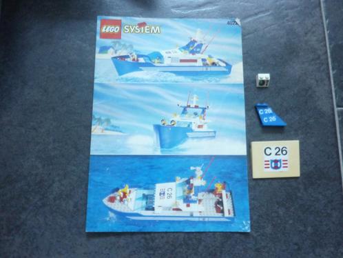 LEGO Boekje Nr 4022 Sea Cutter + stenen met opdruk/sticker, Kinderen en Baby's, Speelgoed | Duplo en Lego, Gebruikt, Lego, Ophalen of Verzenden