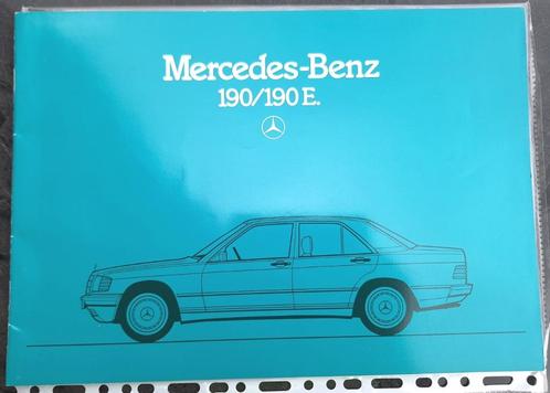 Mercedes Benz 190/190E, Boeken, Auto's | Folders en Tijdschriften, Zo goed als nieuw, Mercedes, Ophalen of Verzenden