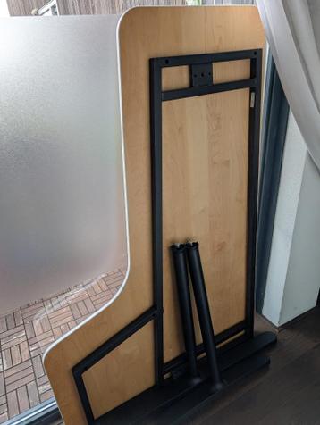 Bureau (Hoek rechts) - Ikea Bekant - Hoogte verstelbaar - afbeelding 2 Bureau (Hoek rechts) - Ikea Bekant - Hoogte verstelbaar - afbeelding 2