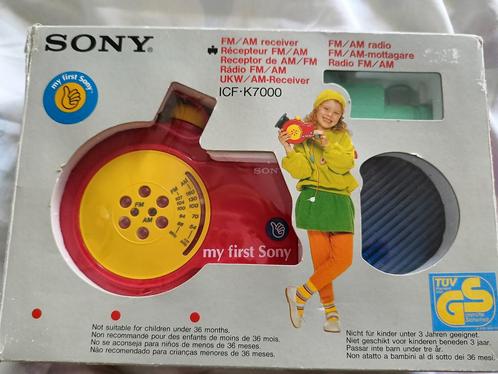 My first Sony icf k7000, Kinderen en Baby's, Speelgoed | Educatief en Creatief, Zo goed als nieuw, Ophalen of Verzenden