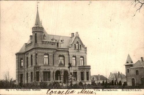 Rozendaal - Villa Mariahoven, Verzamelen, Ansichtkaarten | Nederland, Gelopen, Noord-Brabant, Voor 1920, Ophalen of Verzenden