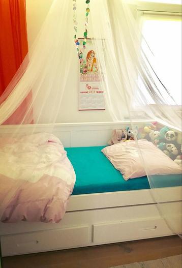 GRATIS Coming Kids eenpersoonsbed met logeerbed en lades