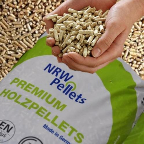 Houtpellets voor pelletkachel, NRW pellets:, Tuin en Terras, Haardhout, Blokken, Overige houtsoorten, Minder dan 3 m³, Ophalen