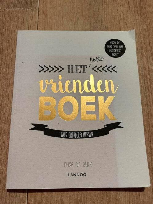 Elise De Rijck - Het beste vriendenboek, Boeken, Mode, Zo goed als nieuw, Ophalen of Verzenden