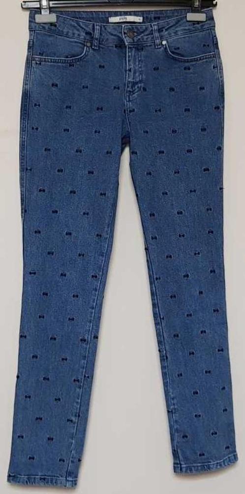 Steps gave stretchy jeans met zwarte strikjes mt. 34, Kleding | Dames, Spijkerbroeken en Jeans, Zo goed als nieuw, W27 (confectie 34) of kleiner