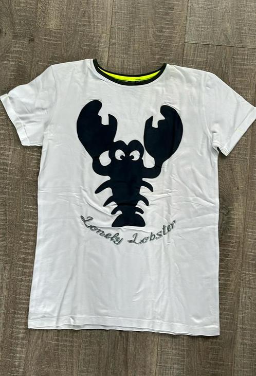 Tom-Du T-shirt ‘Lonely Lobster’, maat 176/182, Kinderen en Baby's, Kinderkleding | Maat 176, Zo goed als nieuw, Jongen, Shirt of Longsleeve