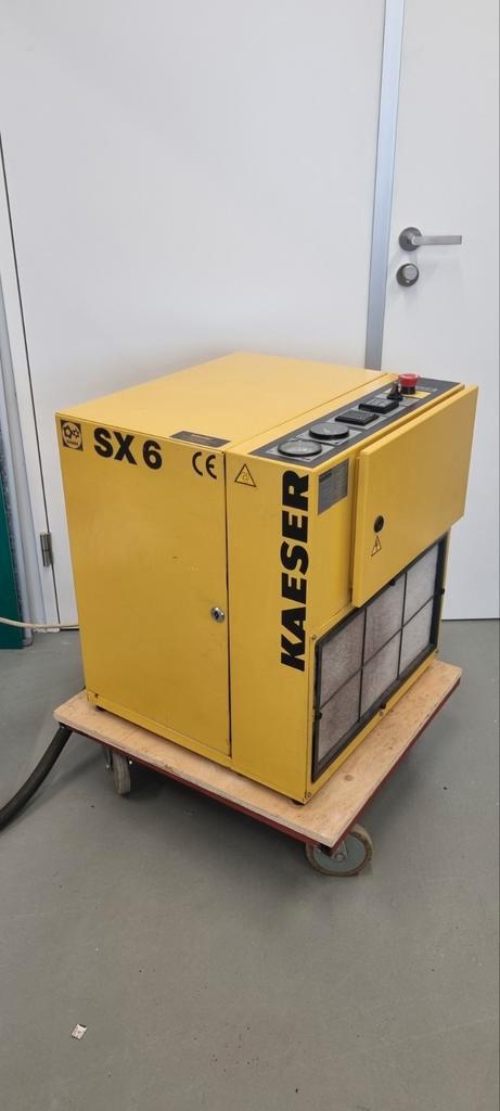 Kaiser SX6 schroefcompressor, Doe-het-zelf en Verbouw, Compressors, Gebruikt, Ophalen