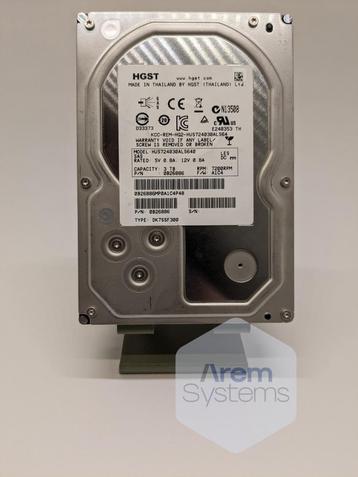 3TB 7.2K 3.5" SAS schijven