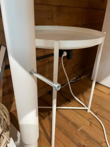 Wit hoek bureau - Bekant (verstelbaar) ikea - afbeelding 3 Wit hoek bureau - Bekant (verstelbaar) ikea - afbeelding 3