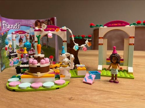 Lego Friends verjaardagsfeest nr. 41110, Kinderen en Baby's, Speelgoed | Duplo en Lego, Zo goed als nieuw, Lego, Complete set