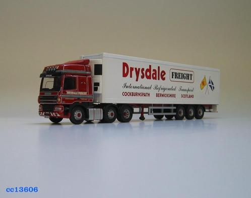 Corgi 1-50 CC 13606 DAF CF Fridge Trailer Drysdale Freight, Hobby en Vrije tijd, Modelauto's | 1:50, Nieuw, Bus of Vrachtwagen