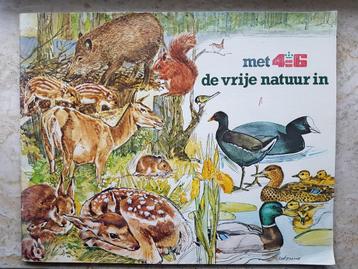 Vintage plaatjes album 4=6 supermarkt i.s.m. NS