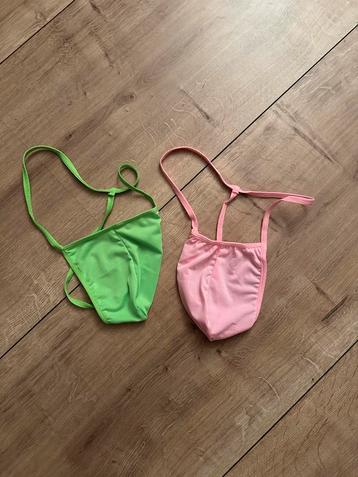 Heren g-string ondergoed lingerie strand