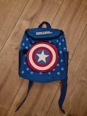 Marvel Captain America Rugtas voor Kids - ZGAN