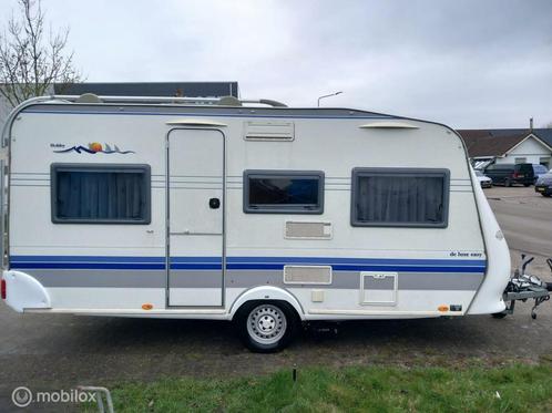 Hobby 450 met mover en voortent!, Caravans en Kamperen, Caravans, Bedrijf, tot en met 4, 750 - 1000 kg, Hobby, 6 tot 7 meter