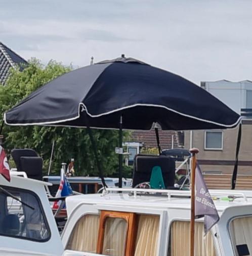 Boot Bimini Parasol Zwart 200 x 200cm, Watersport en Boten, Bootonderdelen, Zo goed als nieuw, Ophalen
