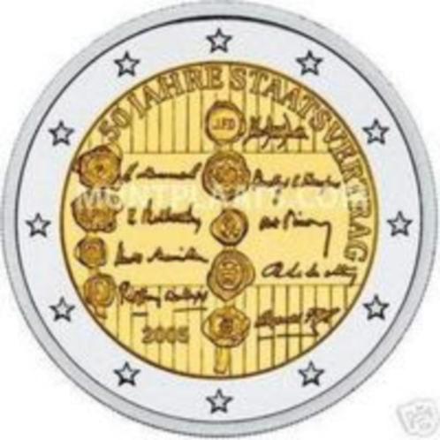 De Speciale 2 Euro munt van OOSTENRIJK 2005 in unc., Postzegels en Munten, Munten | Europa | Euromunten, 2 euro, Oostenrijk, Ophalen of Verzenden