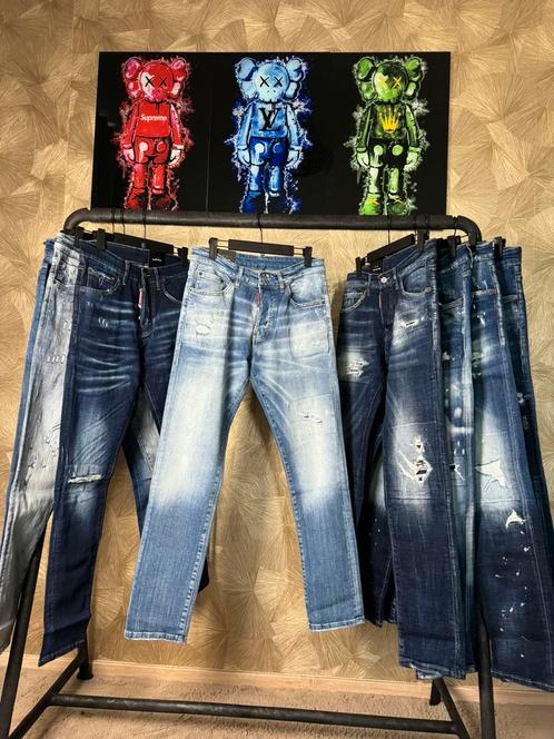 Dsquared d2 amiri jeans slimfit heren broeken, Kleding | Heren, Spijkerbroeken en Jeans, Ophalen of Verzenden