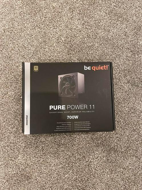 be quiet! Pure Power 11 700W | NIEUW ONGEBRUIKT, Computers en Software, Pc- en Netwerkkabels, Zo goed als nieuw, Ophalen of Verzenden