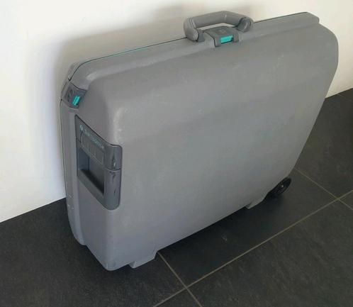 Samsonite grijze koffer hardcase ruimbagage, Sieraden, Tassen en Uiterlijk, Koffers, Gebruikt, Hard kunststof, Wieltjes, Ophalen