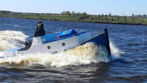 Sleepboot, Duwboot, Watersport en Boten, Motorboten en Motorjachten, Gebruikt, Staal, Tot 6 meter, Diesel, Binnenboordmotor, 50 pk of meer