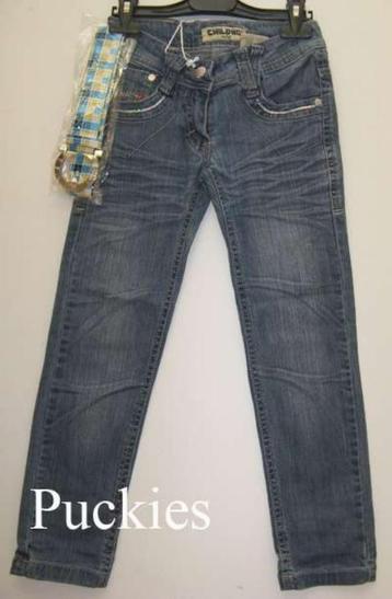 SALE* Chilong meisjes jeans maat 134/140 *NIEUW* (9069) 