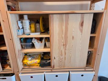 Ikea Ivar stellingkast kast met schuifdeuren - mist 1 deur - afbeelding 2 Ikea Ivar stellingkast kast met schuifdeuren - mist 1 deur - afbeelding 2
