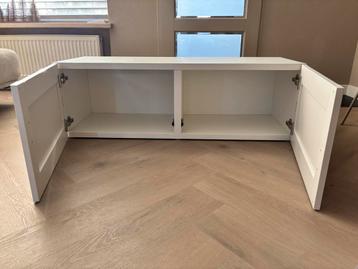 IKEA Besta witte Kast wit tvmeubel dressoir Hanviken deuren - afbeelding 2 IKEA Besta witte Kast wit tvmeubel dressoir Hanviken deuren - afbeelding 2