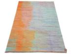 Handgeknoopt Afghaans wol Kelim tapijt Larmina 150x201cm