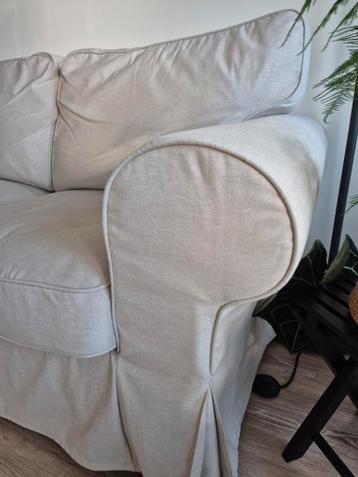 Ikea Ektorp 2-zitsbank beige goede staat - afbeelding 6 Ikea Ektorp 2-zitsbank beige goede staat - afbeelding 6