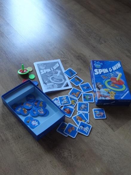 Spin & Win / Ravensburger, Hobby en Vrije tijd, Gezelschapsspellen | Overige, Zo goed als nieuw, Ophalen of Verzenden