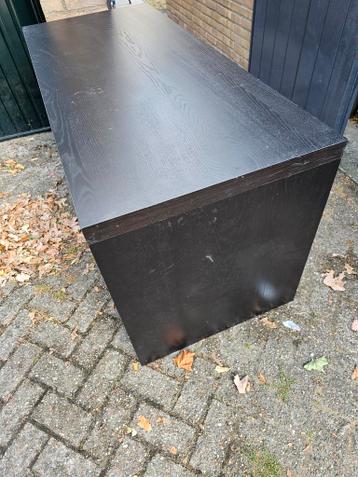 Ikea Malm study desk, L151xB65xH72 with pull-out panel exten - afbeelding 2 Ikea Malm study desk, L151xB65xH72 with pull-out panel exten - afbeelding 2