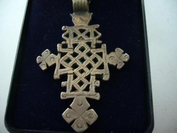 Oud koptisch kruis XVII-XVIII eeuw