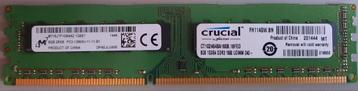 8 GB DDR3 1600 UDIMM (2RX8 PC3-12800U-11-11-B1