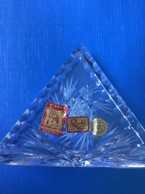 Kristallen servet houder erg mooi Nieuw 9/12cm, Antiek en Kunst, Antiek | Glas en Kristal, Verzenden