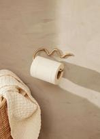 Ferm Living toiletpapier houder brass Curvature nieuw!