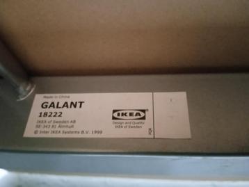 ikea 18222 hoekbureau galant 160x120x80cm grijs - afbeelding 4 ikea 18222 hoekbureau galant 160x120x80cm grijs - afbeelding 4