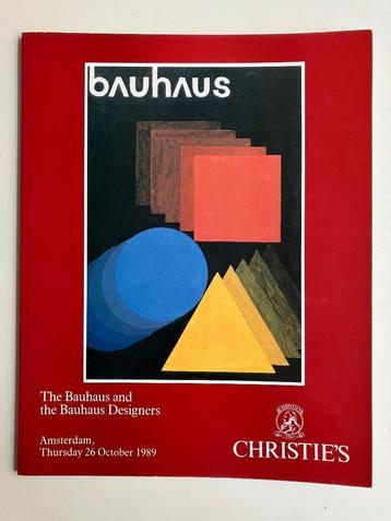CHRISTIES catalogus BAUHAUS Brandt Wagenfeld Gropius Breuer