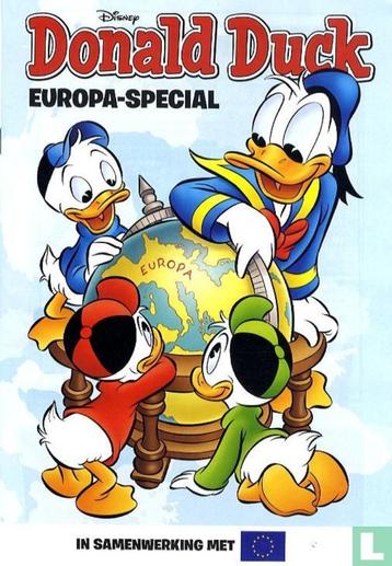 stripboek donald duck Europa special 1 euro