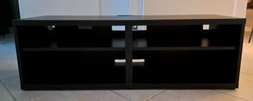 Zwartbruin Ikea Besta TV Meubel - afbeelding 2 Zwartbruin Ikea Besta TV Meubel - afbeelding 2