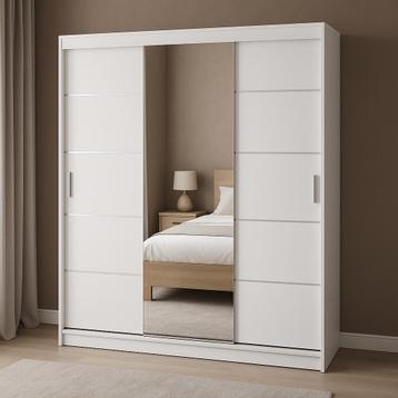 Nieuwe Kledingkast met Schuifdeuren - afbeelding 4 Nieuwe Kledingkast met Schuifdeuren - afbeelding 4