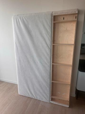 Ikea Dunvik Bed 160x200 + Matras, Hoofdbord & Bekleding - afbeelding 6 Ikea Dunvik Bed 160x200 + Matras, Hoofdbord & Bekleding - afbeelding 6