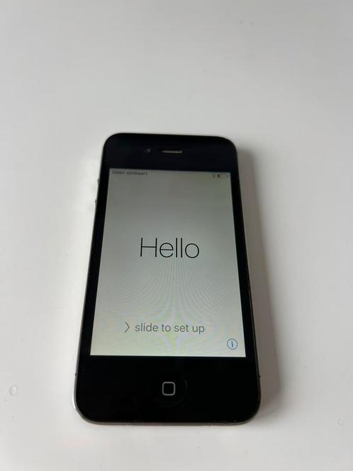 Apple IPhone 4s 16gb black, Telecommunicatie, Mobiele telefoons | Apple iPhone, Gebruikt, iPhone 4S, Ophalen of Verzenden