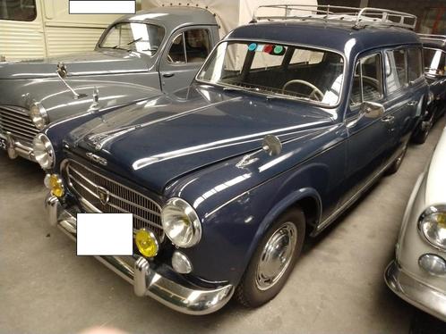 Te koop: Peugeot 403 Familiale, Auto's, Peugeot, Particulier, Overige modellen, Benzine, Stationwagon, Handgeschakeld, Blauw, Grijs