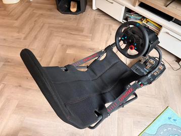 Playstation5, 2 controllers, playseat challenge logitech g29