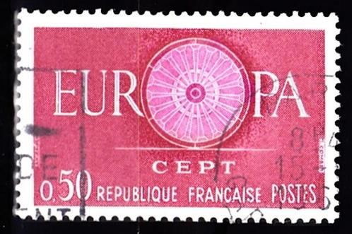 Europa CEPT Frankrijk 1960 MiNr. 1319 gestempeld, Postzegels en Munten, Postzegels | Europa | Frankrijk, Gestempeld, Verzenden