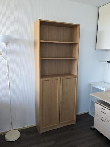 Ikea Billy/Oxberg boekenkast met deuren - afbeelding 1